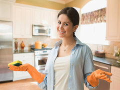 Уход за кухонным гарнитуром.